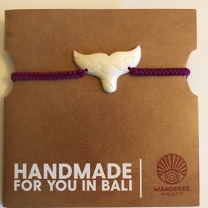 Wanderer Bracelets Mermaid Tail Purple Button